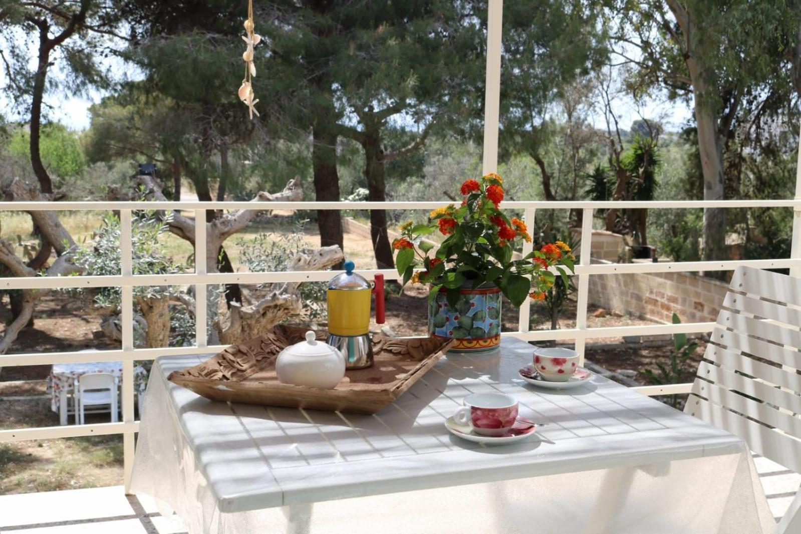 Villa Maria In Puglia Con Pineta Vicino Al Mare Torre Suda Esterno foto