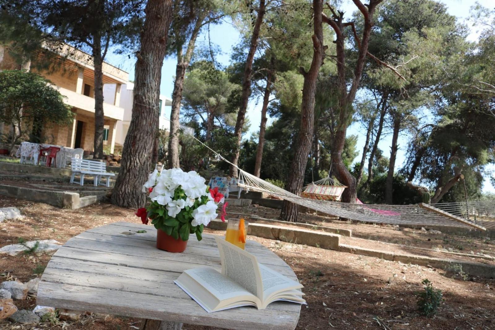 Villa Maria In Puglia Con Pineta Vicino Al Mare Torre Suda Esterno foto